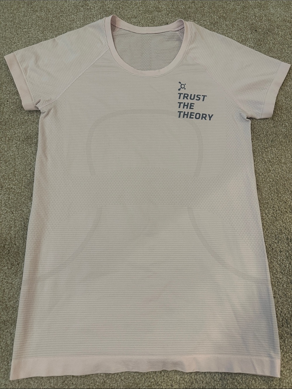 lululemon OTF Swiftly Tee - Light Pink